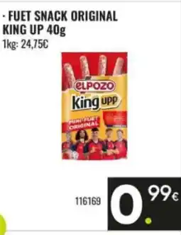 Family Cash Fuet snack original king up oferta