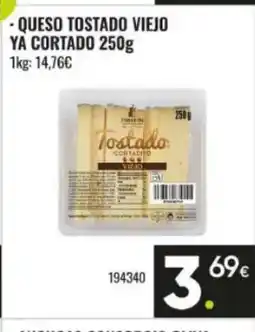 Family Cash Queso tostado viejo ya cortado oferta