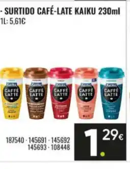 Family Cash KAIKU Surtido café-late oferta