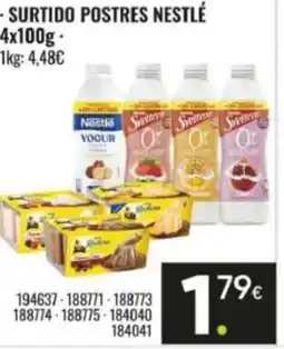 Family Cash Surtido postres nestlé oferta