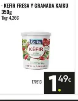 Family Cash KAIKU Kefir fresa y granada oferta