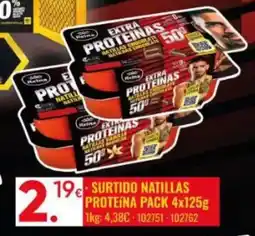 Family Cash Surtido natillas proteina oferta