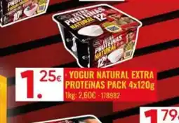 Family Cash Yogur natural extra proteinas oferta