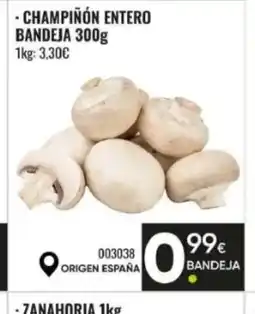 Family Cash Champiñón entero bandeja oferta