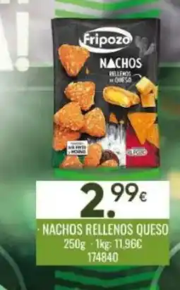 Family Cash Nachos rellenos queso oferta