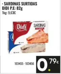 Family Cash DIDI Sardinas surtidas oferta