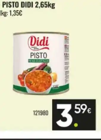Family Cash DIDI Pisto oferta