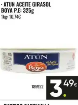 Family Cash BOYA Atun aceite girasol oferta