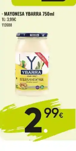 Family Cash YBARRA Mayonesa oferta