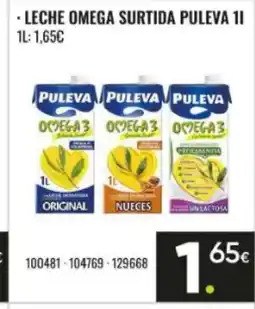 Family Cash PULEVA Leche omega surtida oferta