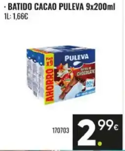 Family Cash PULEVA Batido cacao oferta