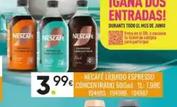 Family Cash NECAFÉ Líquido espresso concentrado oferta