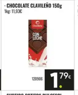 Family Cash CLAVILEÑO Chocolate oferta