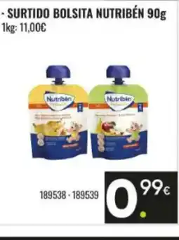 Family Cash NUTRIBÉN Surtido bolsita oferta