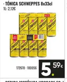 Family Cash SCHWEPPES Tónica oferta