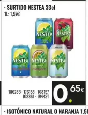 Family Cash NESTEA Surtido oferta