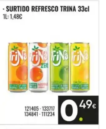 Family Cash TRINA Surtido refresco oferta