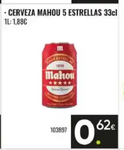 Family Cash MAHOU 5 ESTRELLAS Cerveza oferta