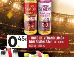 Family Cash DON SIMÓN Tinto de verano limón oferta