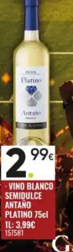 Family Cash Vino blanco semidulce antaño platino oferta