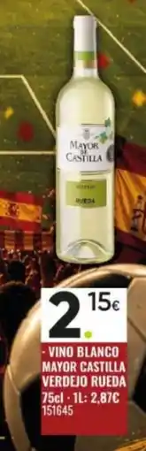 Family Cash Vino blanco mayor castilla verdejo rueda oferta