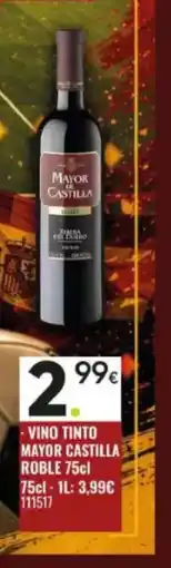 Family Cash Vino tinto mayor castilla roble oferta