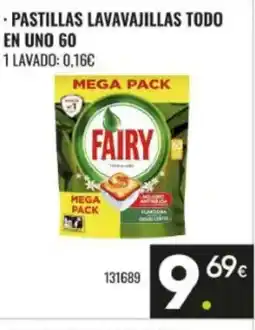 Family Cash Pastillas lavavajillas todo en uno 60 oferta
