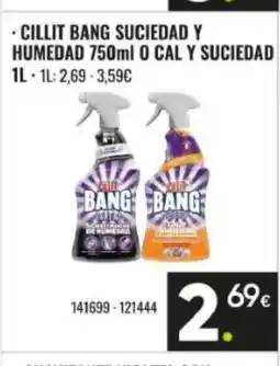Family Cash CILLIT BANG Suciedad y humedad o cal y suciedad oferta