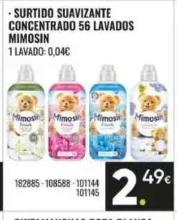 Family Cash MIMOSIN Surtido suavizante concentrado 56 lavados oferta