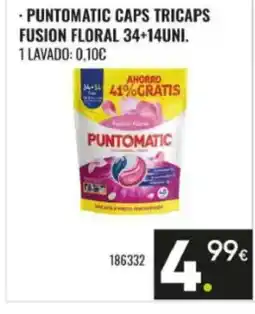 Family Cash PUNTOMATIC Caps tricaps fusion floral 34+14uni. oferta
