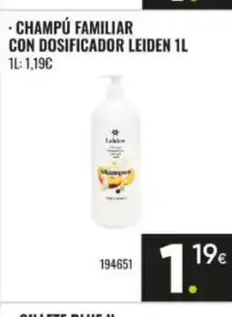Family Cash LEIDEN Champú familiar con dosificador oferta