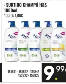 Family Cash H&S Surtido champú oferta