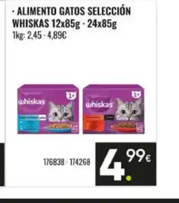 Family Cash WHISKAS Alimento gatos selección oferta