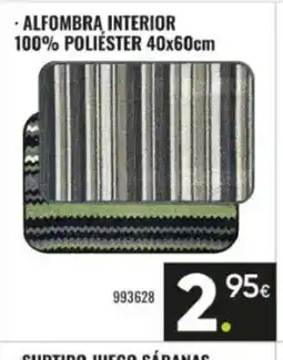 Family Cash Alfombra interior 100% poliéster oferta