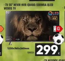 Family Cash Tv 55" nevir nvr-q8480-55kwba qled webos tv oferta