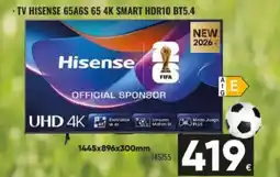 Family Cash HISENSE Tv 65a6s 65 4k smart hdr10 bt5.4 oferta