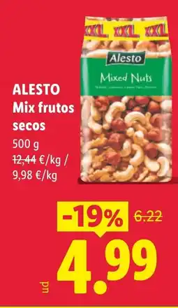Lidl ALESTO Mix frutos secos oferta