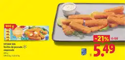 Lidl OCEAN SEA Varitas de pescado empanado oferta