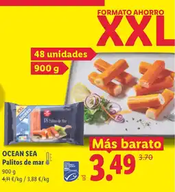 Lidl OCEAN SEA Palitos de mar oferta