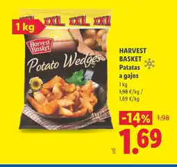 Lidl HARVEST BASKET Patatas a gajos oferta