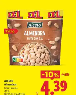 Lidl ALESTO Almendras oferta