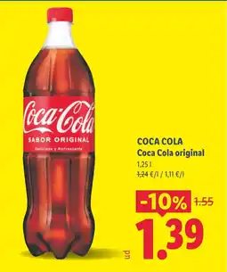 Lidl COCA COLA original oferta