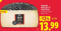 Lidl RONCERO Media pieza añejo intenso oferta