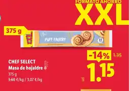 Lidl CHEF SELECT Masa de hojaldre oferta