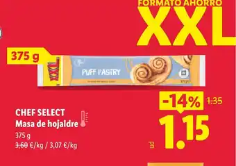 Lidl CHEF SELECT Masa de hojaldre oferta