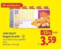 Lidl CHEF SELECT Nuggets de pollo oferta