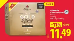Lidl BELLAROM Café Gold molido oferta