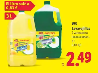W5 Lavavajillas