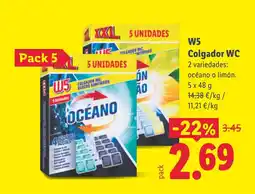 Lidl W5 Colgador WC oferta