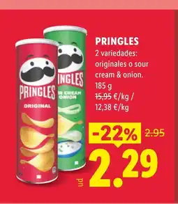 Lidl PRINGLES oferta